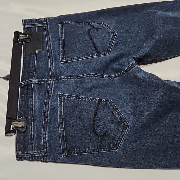 Mavi Jeans Mens 32 x 32 Blue Zach Straight Leg Cotton Dark Wash Denim - Picture 8 of 12